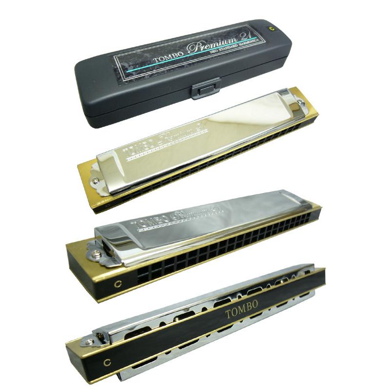 楽器・機材 TOMBO Premium 21 ハーモニカ(NO3521)本体( Am調)