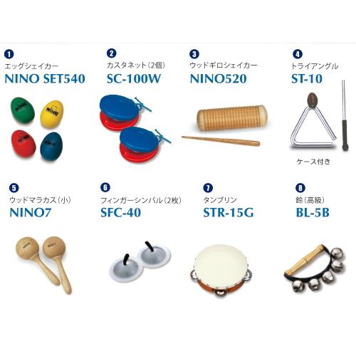 スズキ（SUZUKI） 打楽器セット なかよしリズムパンダ NYR-03 SUZUKI