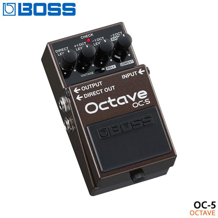 【値下げ】BOSS オクターブエフェクター OC-5 BOSS（ボス） オクターブ OC-5 エフェクター : 楽器のことならメリー