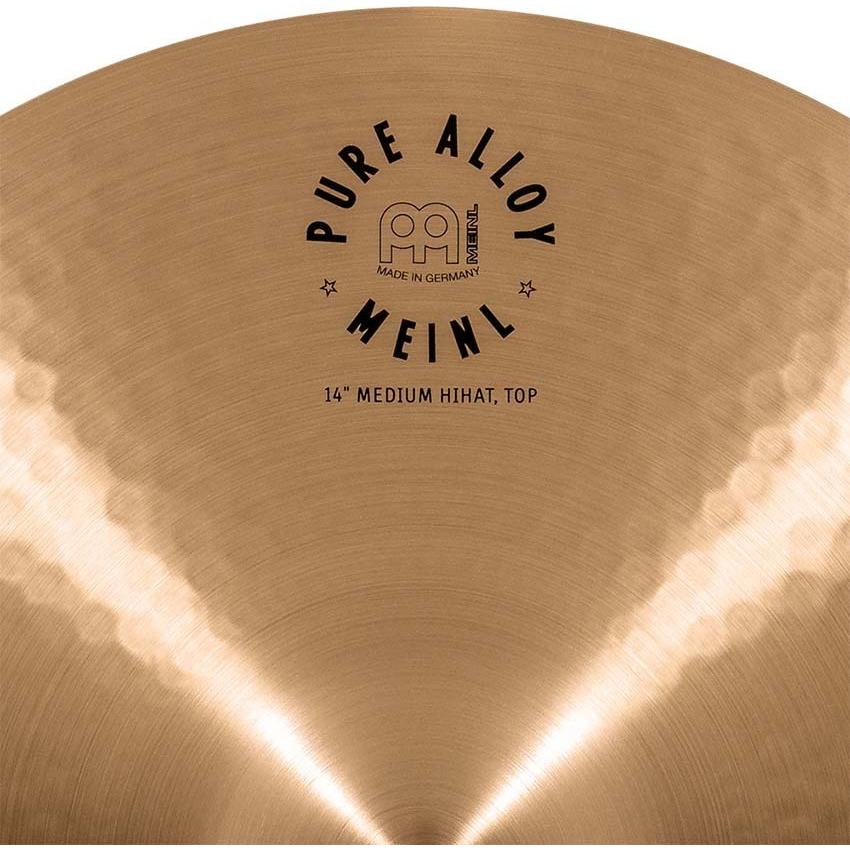 MEINL マイネル ハイハットシンバル PA14MH Pure Alloy Series シンバル 14インチ ドラムシンバル_6