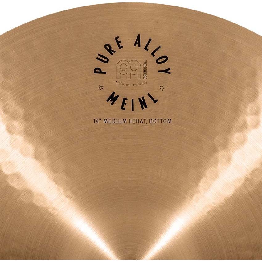 MEINL マイネル ハイハットシンバル PA14MH Pure Alloy Series シンバル 14インチ ドラムシンバル_9