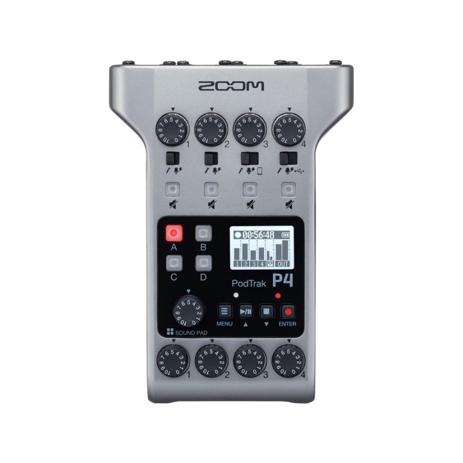 Zoom Podtrakp4 配信用ミキサー Ios Windows Mac用 Podtrakp4 楽器のことならメリーネット 通販 Yahoo ショッピング