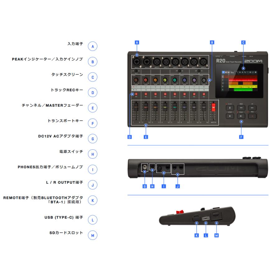 ZOOM MTR R20 本体 + コンデンサーマイクセット 宅録 ボーカル録音 | ズーム(楽器) | 05