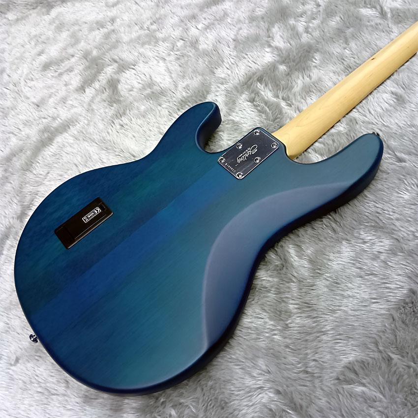Sterling by MUSIC MAN エレキベース Ray4 Trans Blue Satin