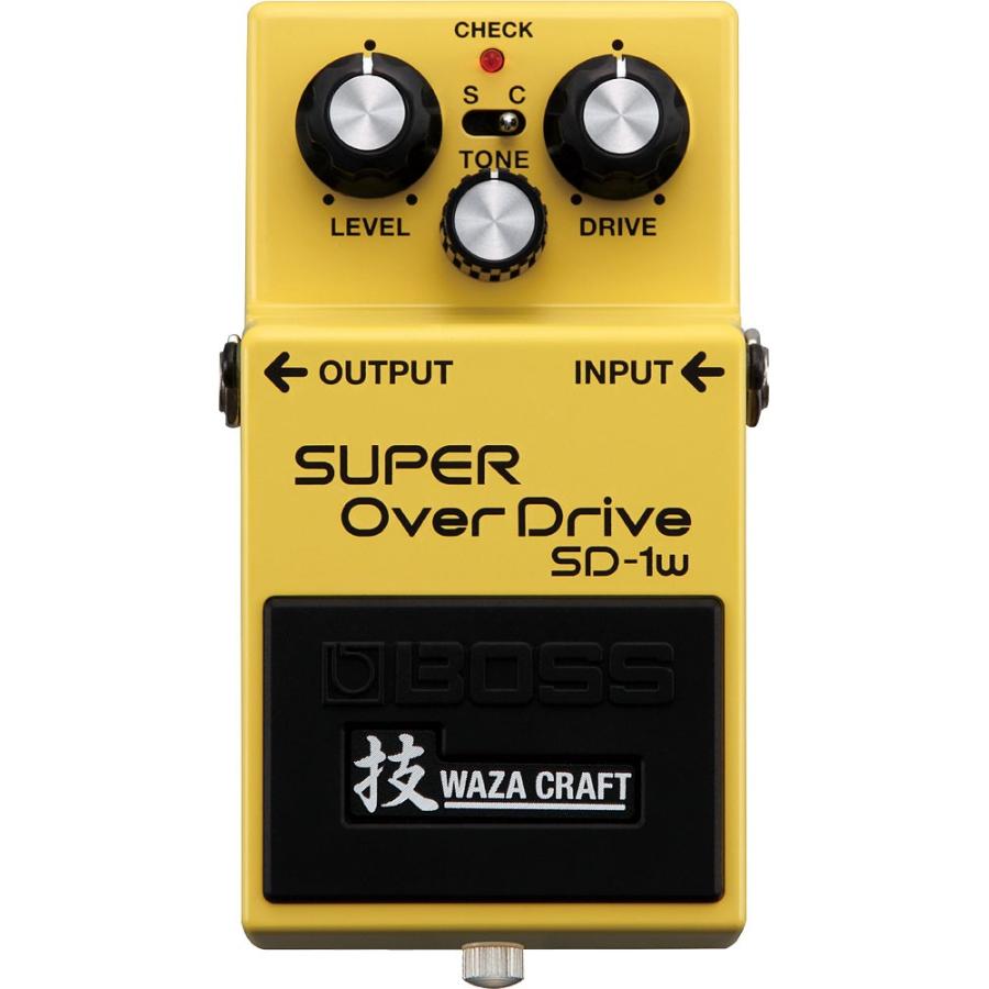 BOSS SD-1W エフェクター オーバードライブ 技クラフト BOSS / SD-1W 技 WAZA CRAFT Made in Japan SD1W 日本製