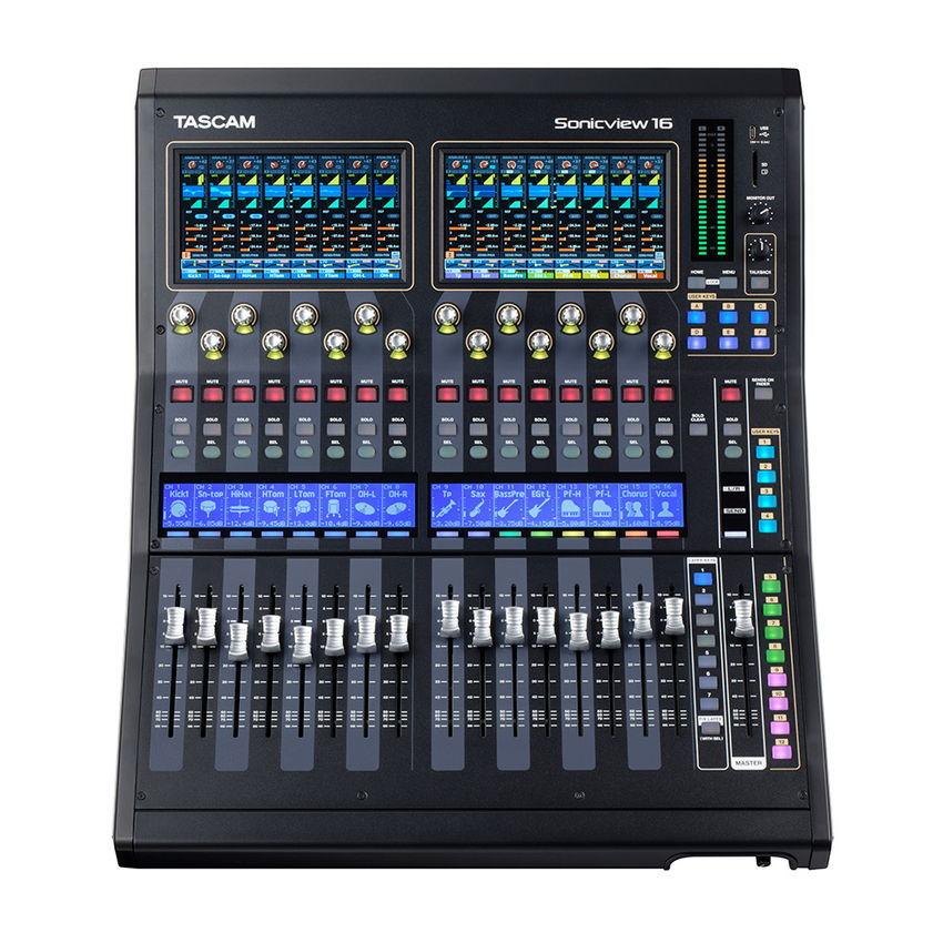 TASCAM デジタルミキサー Sonicview 16 + 16CHステージボックスセット