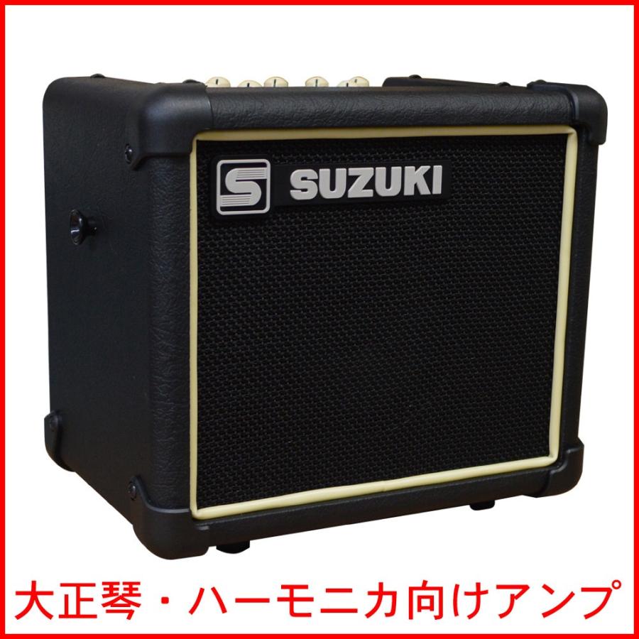 鈴木楽器製作所 SUZUKI SPA-03 楽器用アンプ ハーモニカ マイク