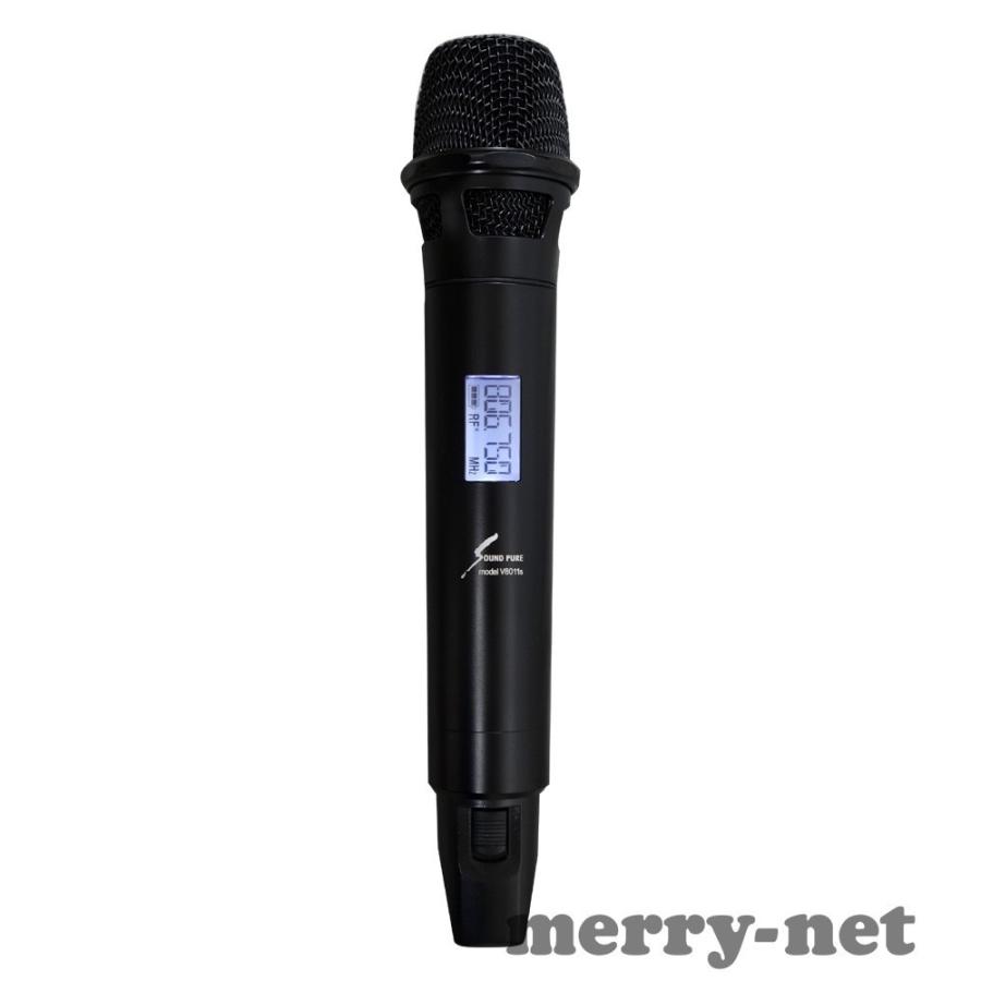 ワイヤレスマイクシステム Soundpure 8011 サウンドピュア B帯 SOUNDPURE サウンドピュア v8011s ワイヤレスマイク2本 SP-H-01