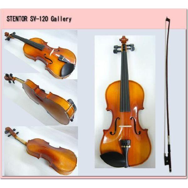 【特別値下げ】STENTOR SV-120 4/4 バイオリン　※9/24まで KIKUTANI バイオリン 初心者 ステンター SV-120 4/4 入門 9点