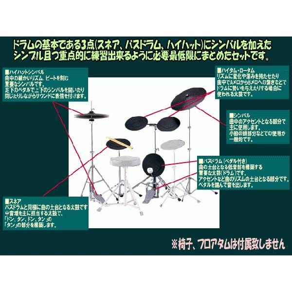 KIKUTANI（キクタニ） トレーニングドラム 基本練習向けのシンプル