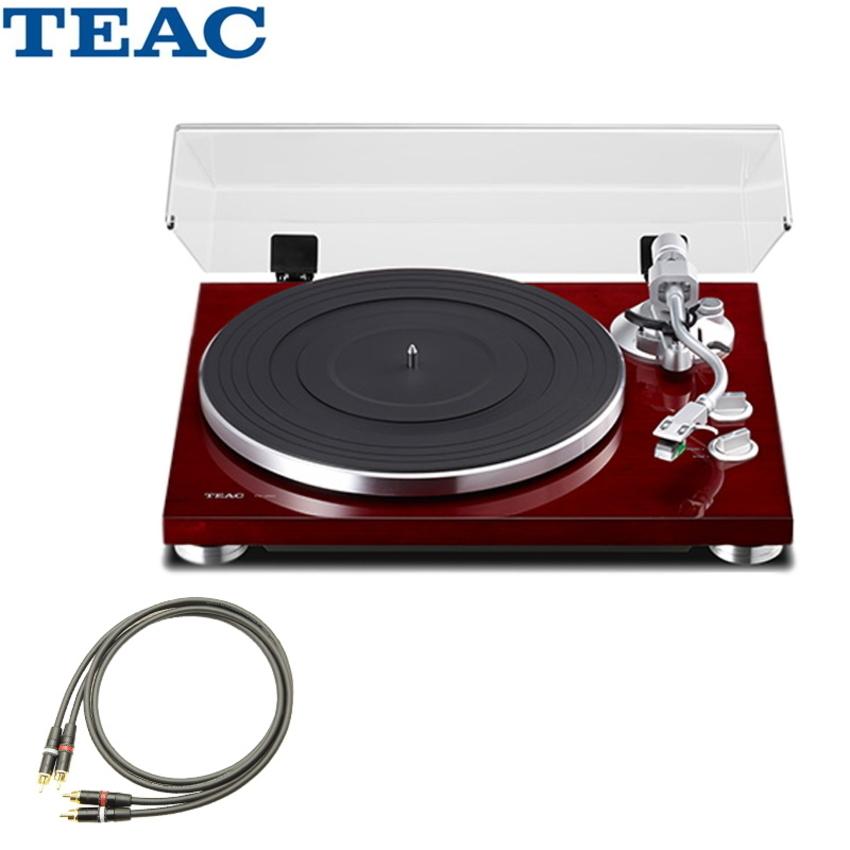 TEAC TN-350-SE-CH チェリー 本体 + (MOGAMIラインケーブルセット 