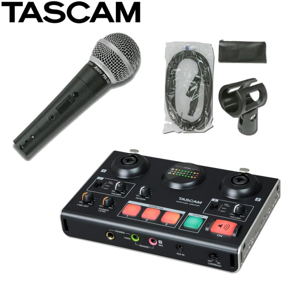Tascam Us 42b オーディオインターフェイス ダイナミックマイク 残響エフェクト内蔵 Us42b Pr38 楽器のことならメリーネット 通販 Yahoo ショッピング