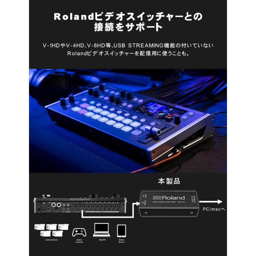 Roland USBビデオキャプチャー UVC-01 HDMIケーブル付 HDMIをパソコンに入力できます | ローランド | 03