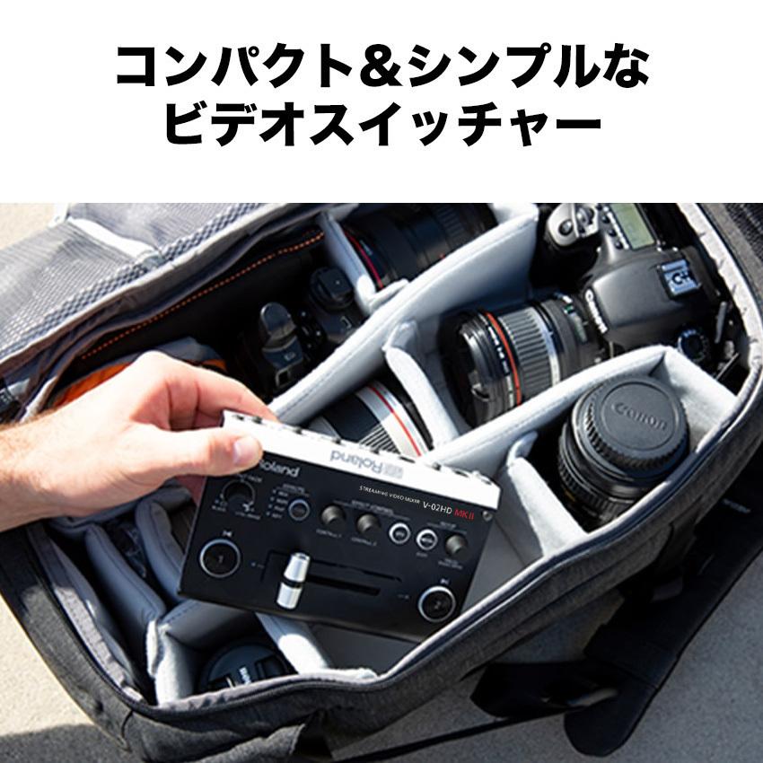 Roland V-02HDmk2 + フットスイッチ FS6セット 接続ケーブル付