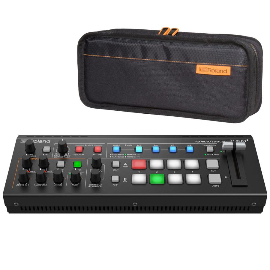 Roland V-1HD+ 映像スイッチャー（持ち運びケース付き） ローランド（Roland） ビデオスイッチャー V-1HD+ (ソフトケース付き