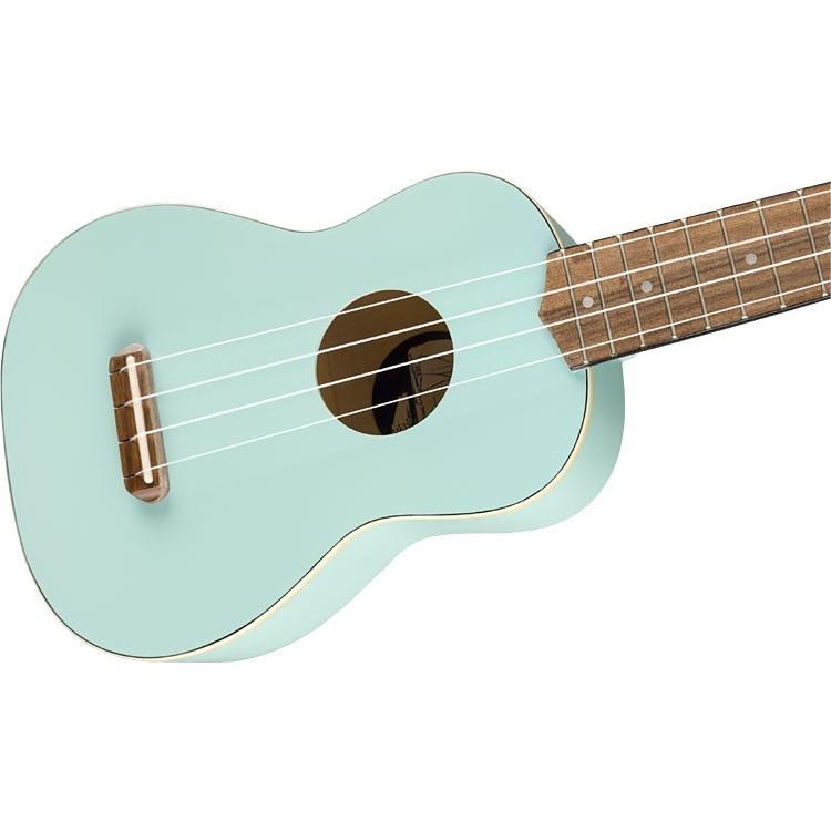 Fender ソプラノウクレレ入門用7点セット VENICE SOPRANO UKULELE DAPHNE BLUE ダフネブルー ヴェニス フェンダー｜merry-net｜03