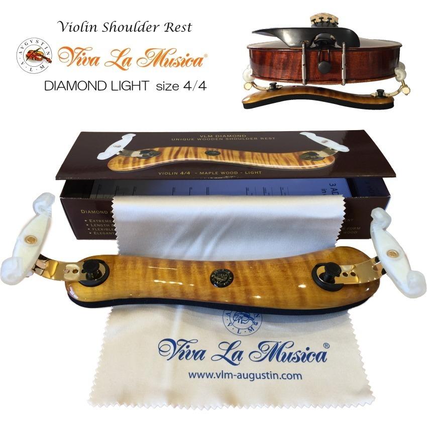 VLM バイオリン 肩当 DIAMOND LIGHT 4/4「ダイアモンド・ライト」木製