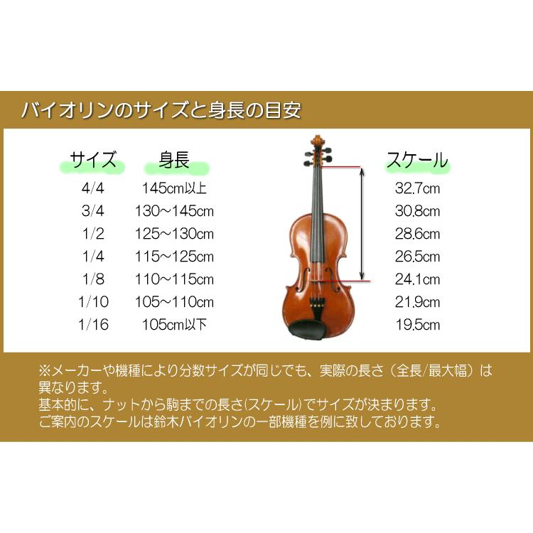 3/4サイズ バイオリンセット VS-F1 4点セット カルロジョルダーノ 調整後出荷｜merry-net｜06