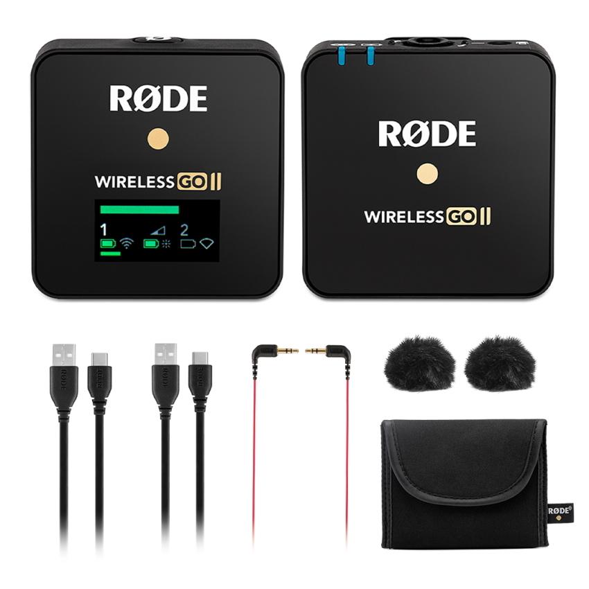 ワイヤレスマイクRODE wireless go ii【充電器も全部セット】