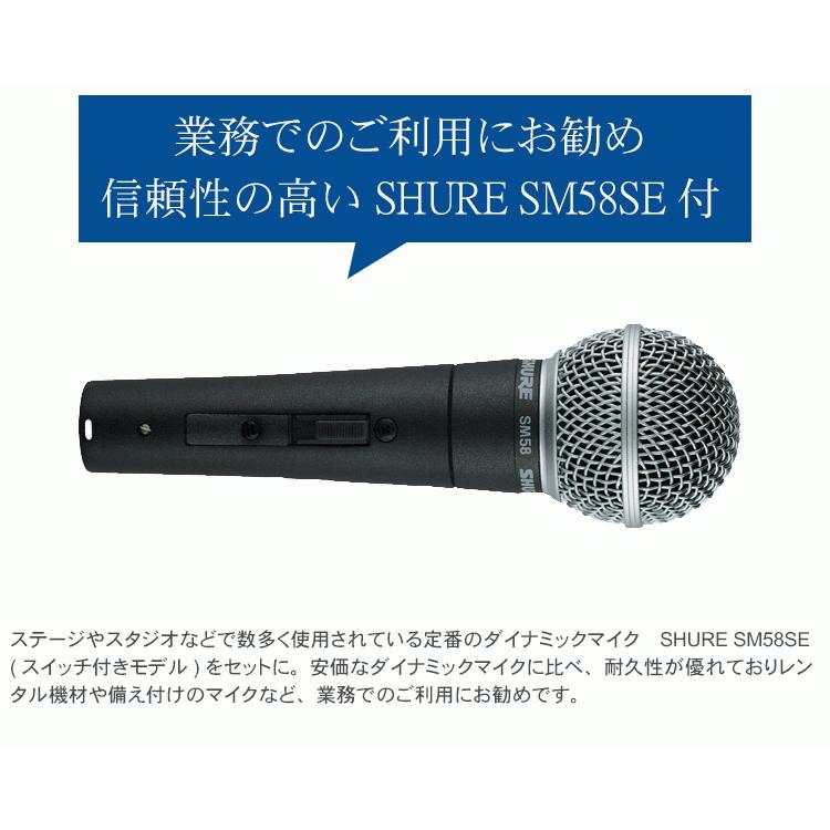 BOSS ワイヤレスシステム WL-30XLR + SHURE ダイナミックマイク SM58SE(スイッチ付)｜merry-net｜09