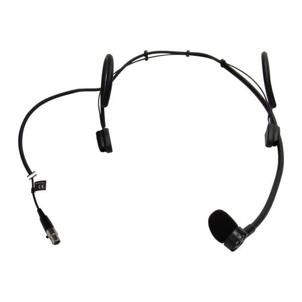 SOUNDPURE サウンドピュア 黒色ヘッドマイク2個 ワイヤレス受信機 2ch