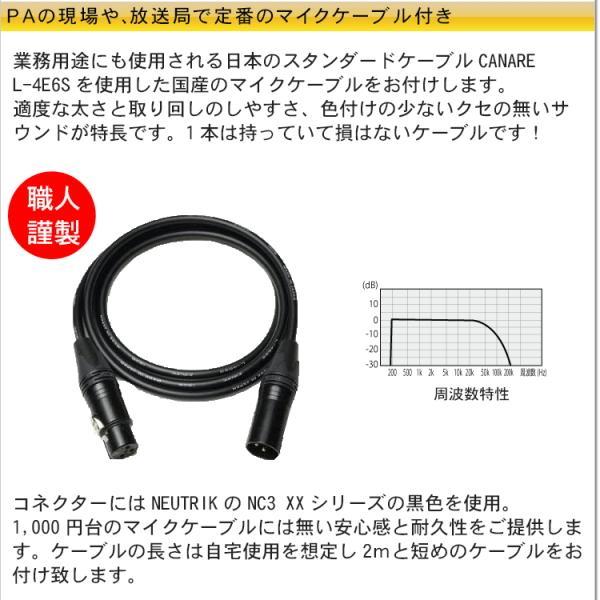 オーディオテクニカ　AT2020 ポップガード　カナレマイクケーブル オーディオテクニカ audio technica AT2020 コンデンサーマイク
