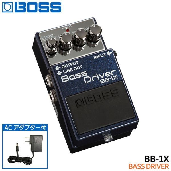 BOSS（ボス） ベースドライバー BB-1X ACアダプター付き エフェクター
