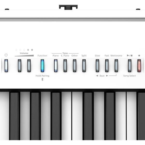 電子ピアノ FP-30X ホワイト Roland 【バンド】 88鍵デジタルピアノ「純正テーブル型スタンド/ペダルDP-10/本体ケース」
