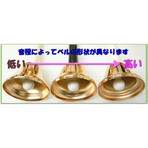 クリスマス譜付]KC ミュージックベル ハンドベル カッパー 23音