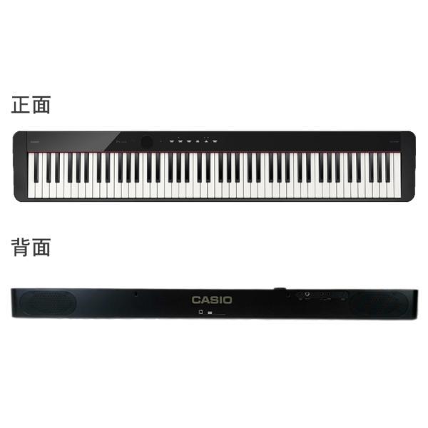 Privia（CASIO） カシオ PX-S1100 BK ブラック 「純正スタンド＋3本