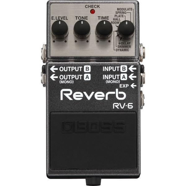 BOSS（ボス） リバーブ RV-6 純正ACアダプター付 エフェクター