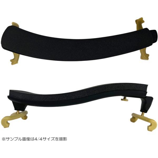 バイオリン 3点セット KUN肩当て MELOS松脂付き バイオリン肩当て KUN(クン) スーパー1/2&3/4用「定番松脂BERNARDEL