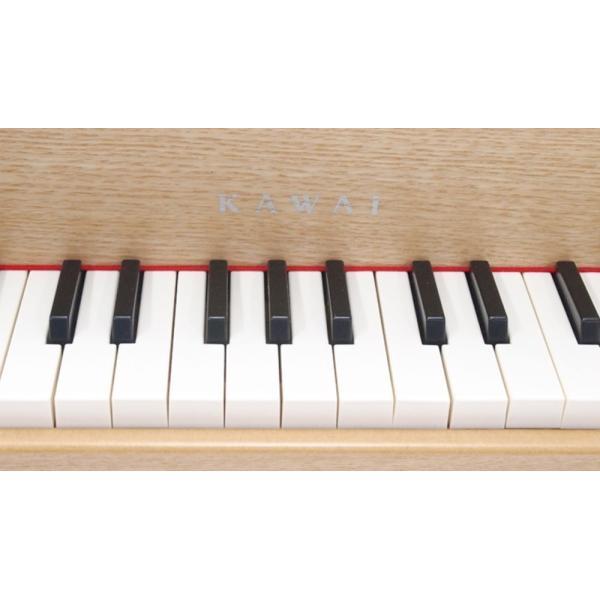 KAWAI カワイ ミニグランドピアノ ナチュラル 木製 りょうてで