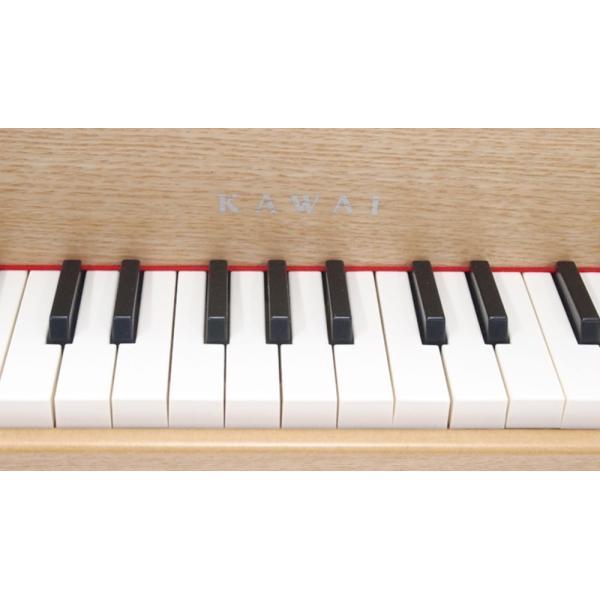 カワイ ミニグランドピアノ ナチュラル 木製 1144 KAWAI 河合楽器 クリスマス 誕生日 プレゼント｜merry-ys3｜05