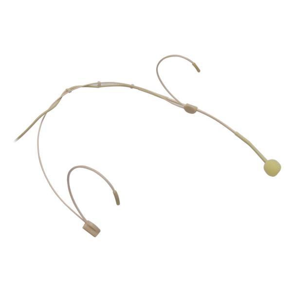 SOUNDPURE ベージュヘッドマイク2個　ワイヤレス受信機 2chセット_1