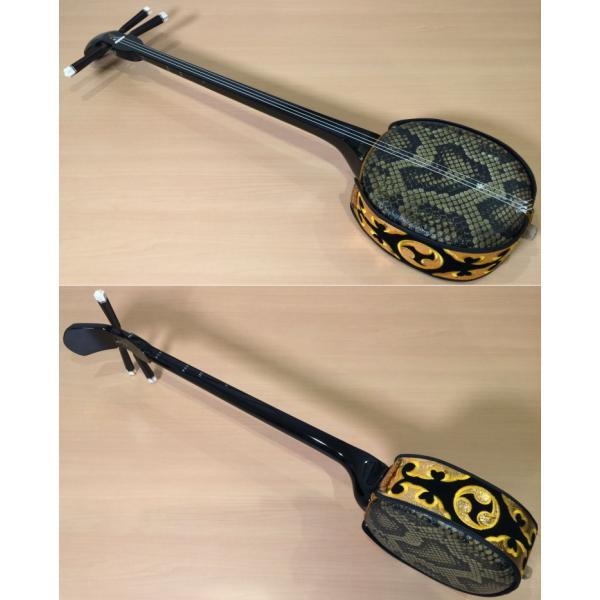 沖縄三線 スタンダード人工皮 シンプルセット Aセット : 福山楽器