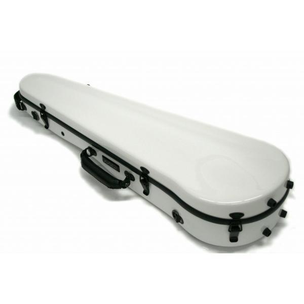 バイオリン ケース　ホワイト系　カーボンマック　白 バイオリンケース カーボン マック ホワイト CFV-2-WHT : 福山