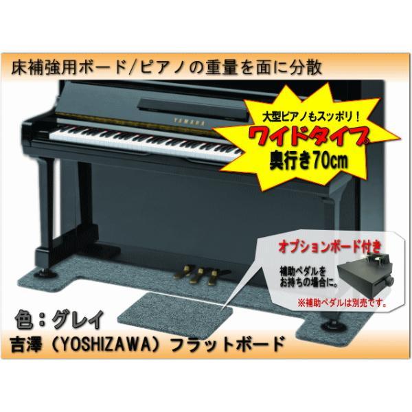 ワイドタイプ】ピアノ用 床補強ボード：吉澤 フラットボード