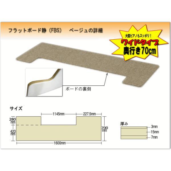 フラットボード　ベージュ　ピアノ用 防音　床補強用ボード ワイドタイプ】ピアノ用 防音＆断熱タイプ 床補強ボード：フラット