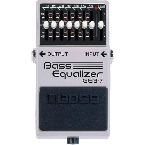 BOSS GEB-7 ベースイコライザー　ACアダプター付き BOSS（楽器、器材） BOSS ベースイコライザー GEB-7 純正AC