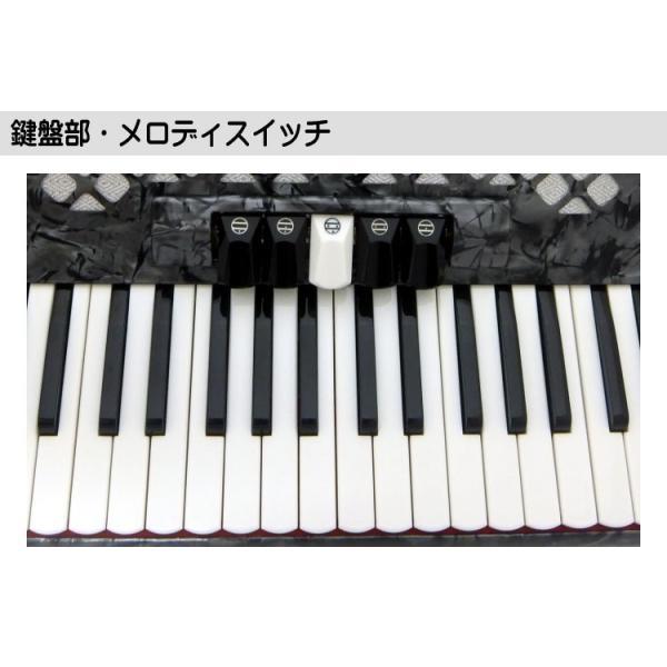 トンボ 独奏用アコーディオン グランデール GT-60B コスモグレーパール TOMBOの画像