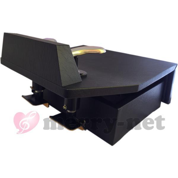 ピアノ　足台　持ち運び用バック付き　 M-60 ペダル機構付き ピアノ補助ペダル M60 (M-60) ピアノ用 ペダル付き足台 : 楽器の