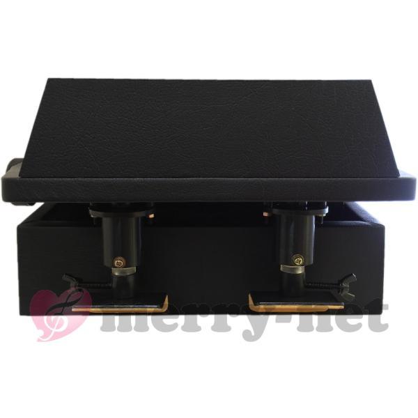 ピアノ補助ペダル M60 (M-60) ピアノ用 ペダル付き足台 : 福山楽器