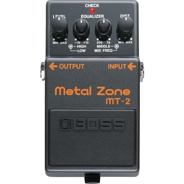 BOSS l Zone MT-2 エフェクター アダプター付 BOSS - MT-2 | Metal Zone