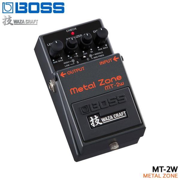 技クラフトBOSSl Zone (MT-2w) エレキギターエフェクター BOSS（ボス） 技クラフト メタルゾーン MT-2W エフェクター : 福山楽器