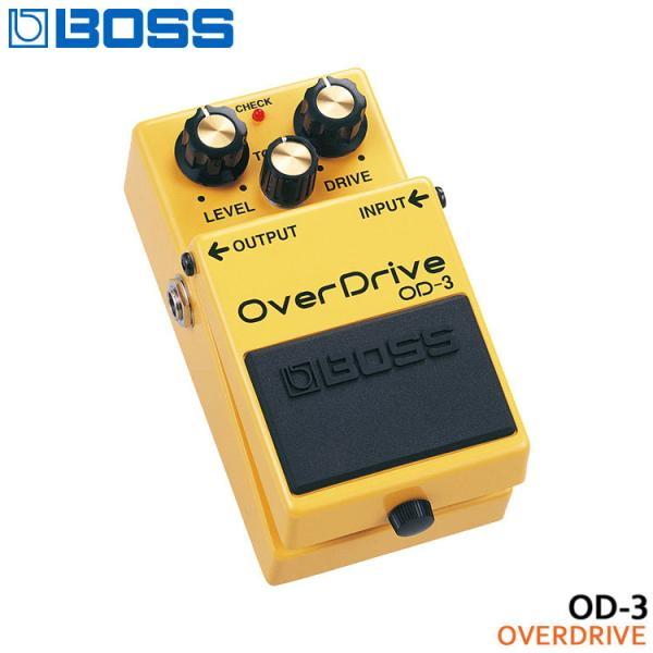 BOSS（ボス） オーバードライブ OD-3 エフェクター : 福山楽器センター