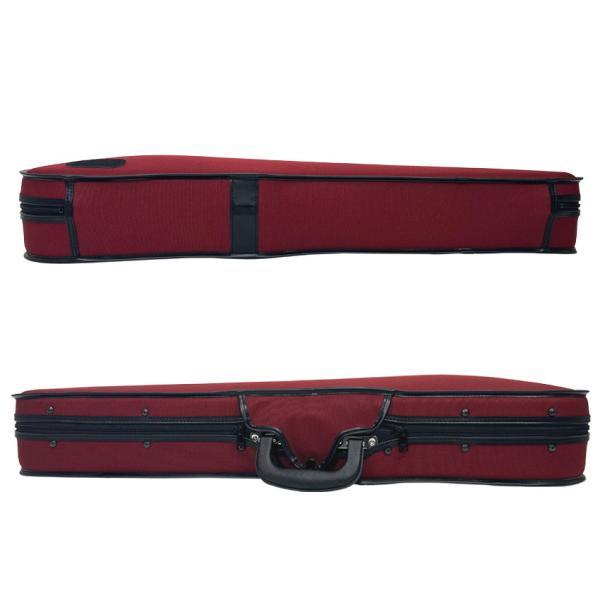 TOYO バイオリンケース ULシェルONE【レッド】4/4サイズ : 福山楽器