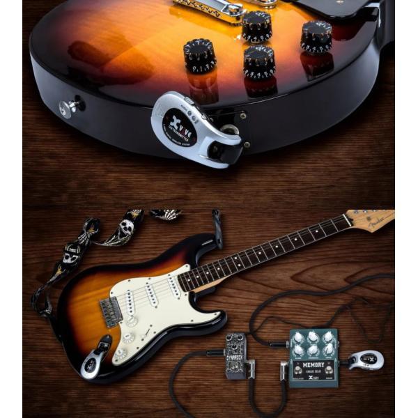 Xvive デジタルギターワイヤレスシステム XV-U2 シルバー U2 : 福山