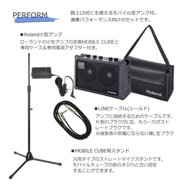 アンプがついたセット■YAMAHA エレキバイオリン YEV104 ブラック「バッテリー駆動できるRoland小型アンプ付」｜merry-ys3｜05