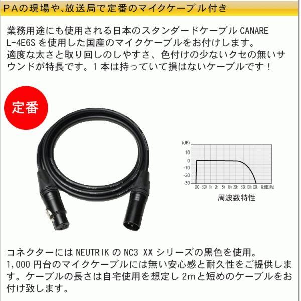 audio-technica AT2035 CANARE 3mケーブル付 オーディオテクニカ（audio-technica） audio-technica AT2035